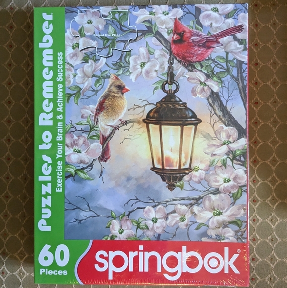 Springbok Spring Lantern 60-piece Puzzle New in Box Extra Large Pieces - Picture 1 of 2